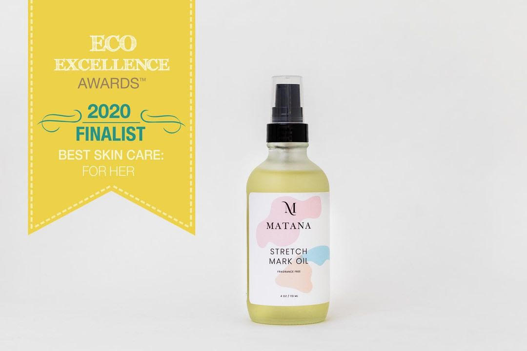 Matana Organics 2020 Eco- Excellence Finalist Best Skin Care: For Her 